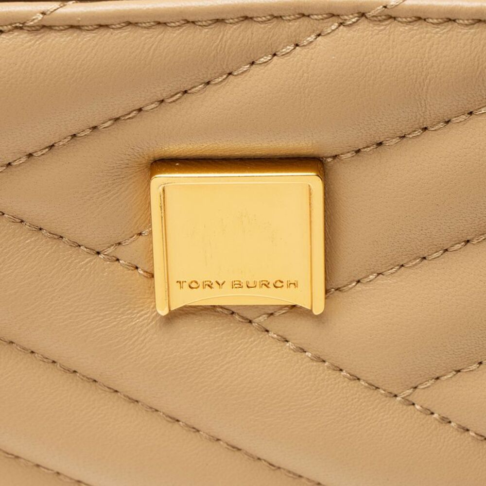 Tory Burch Chevron Leather Kira Small Flap Bag - Picture 10 of 12